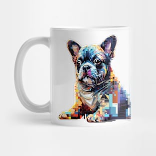 French Bulldog Dog Pet World Animal Lover Furry Friend Abstract Mug